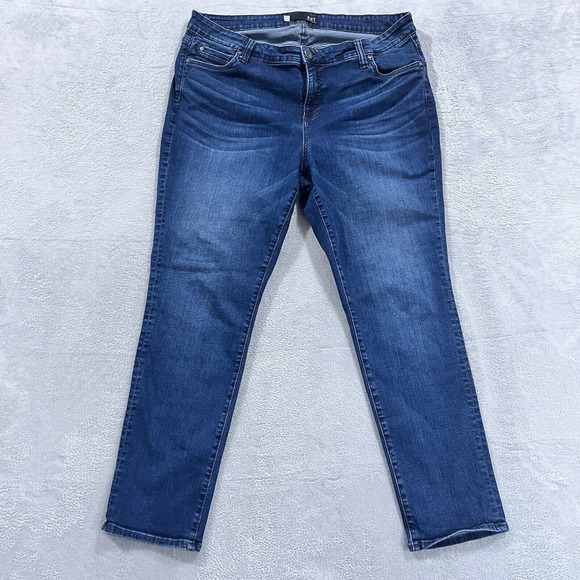 Kut from the Kloth Blue Boyfriend Jeans - Picture 1 of 12